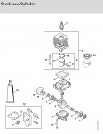 Stihl KM 55 Kombiengines Spare Parts